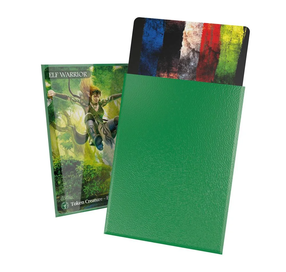 Ultimate Guard Cortex Sleeves Standard Size 66 x 91 mm (100 Sleeves) - Green
